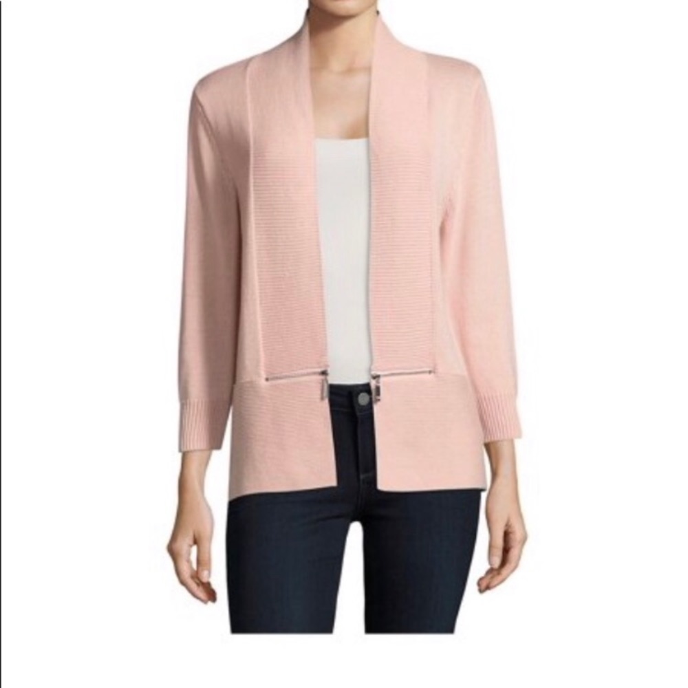 Ivanka Trump Pink Cardigan